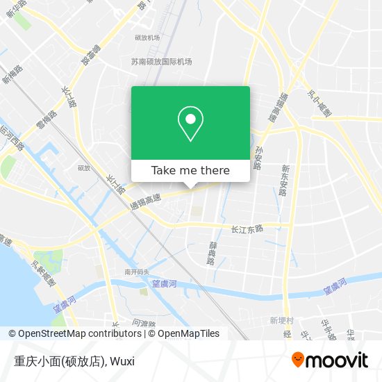 重庆小面(硕放店) map