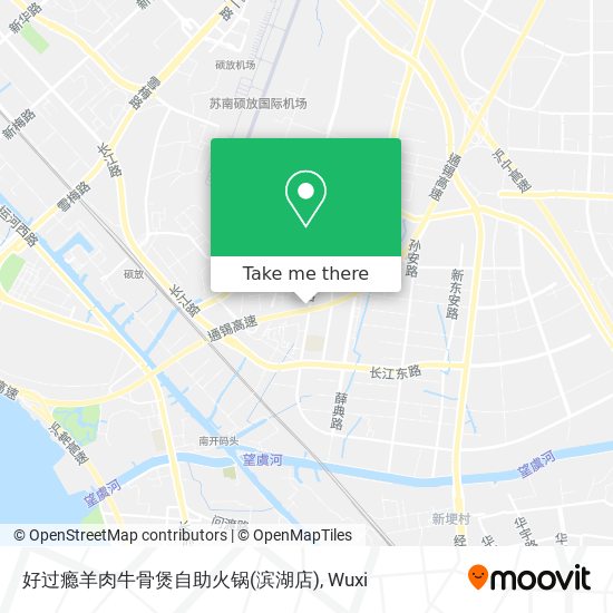 好过瘾羊肉牛骨煲自助火锅(滨湖店) map