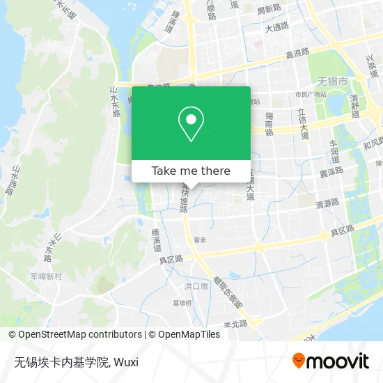 无锡埃卡内基学院 map