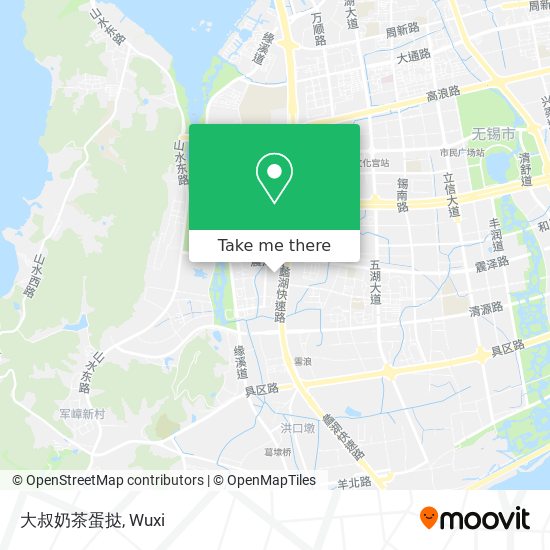 大叔奶茶蛋挞 map