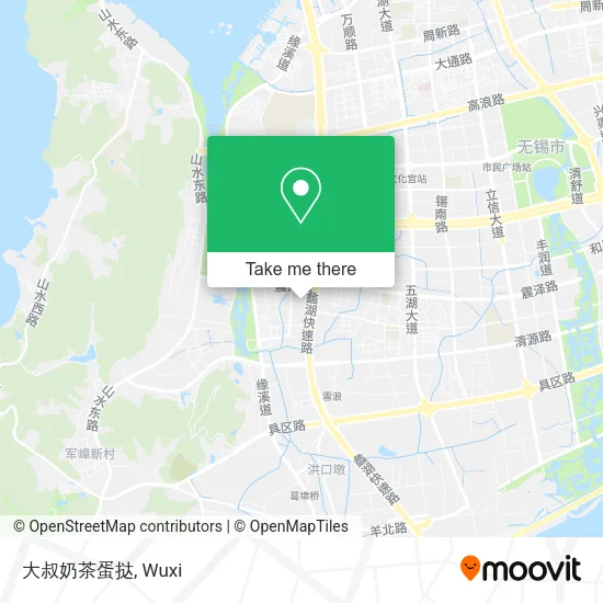 大叔奶茶蛋挞 map