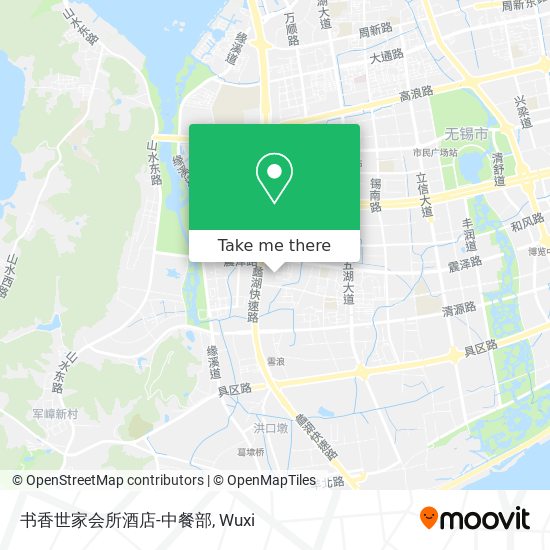 书香世家会所酒店-中餐部 map
