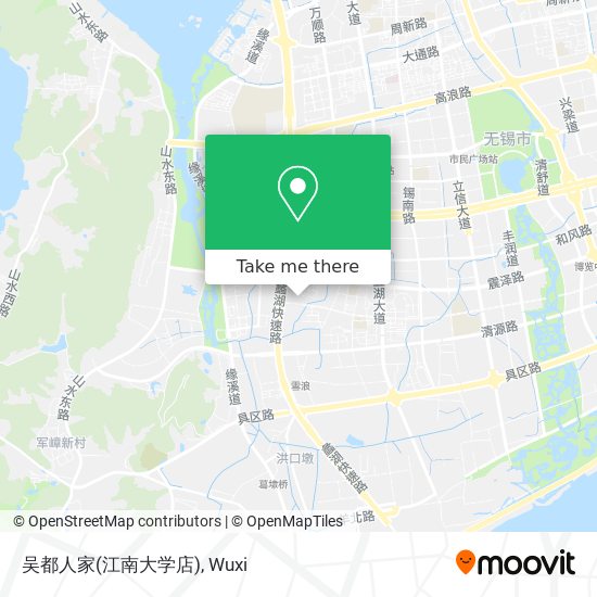 吴都人家(江南大学店) map