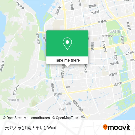 吴都人家(江南大学店) map
