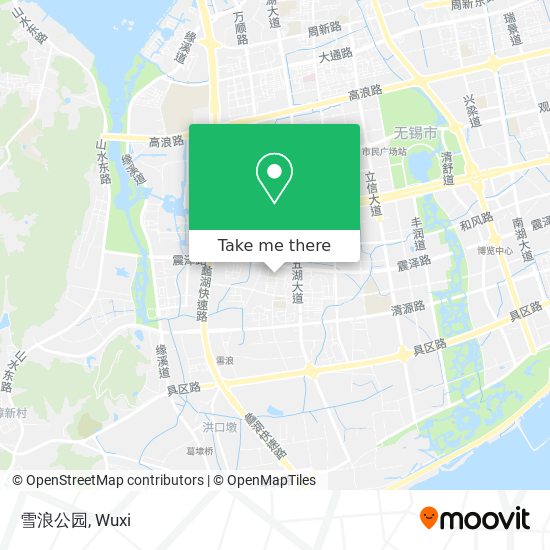 雪浪公园 map