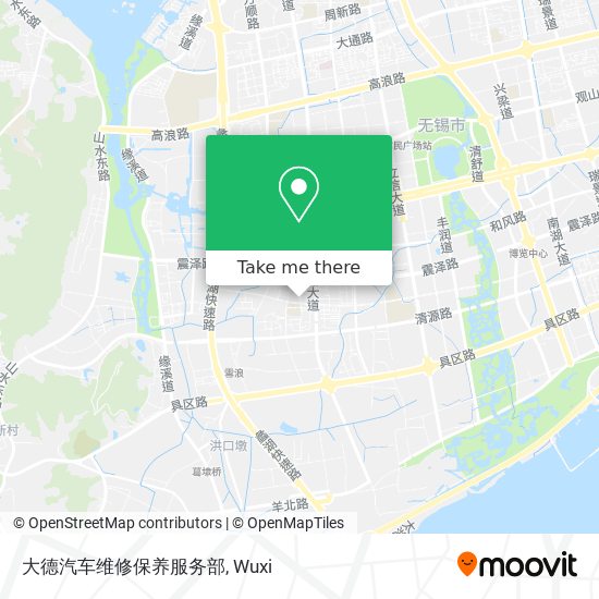 大德汽车维修保养服务部 map