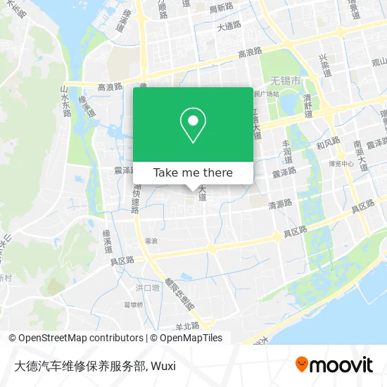 大德汽车维修保养服务部 map