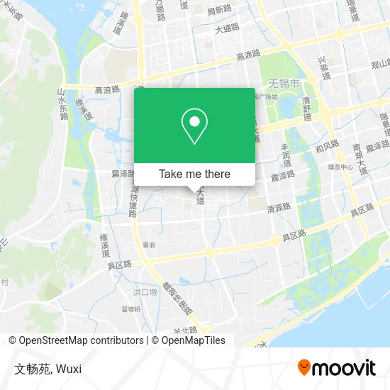 文畅苑 map