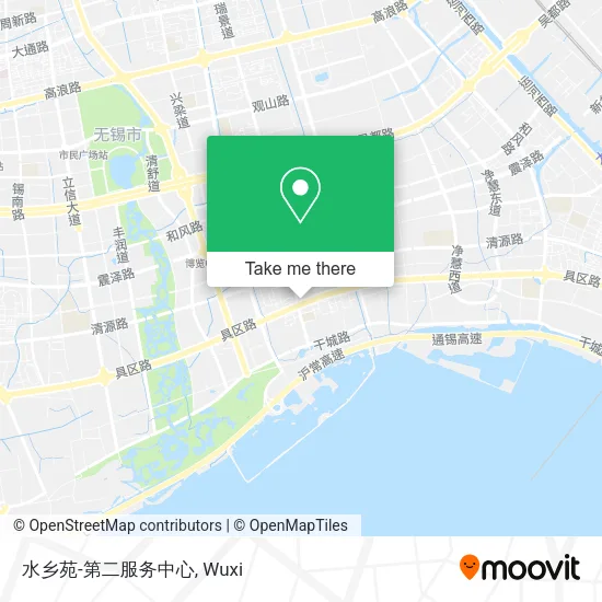 水乡苑-第二服务中心 map