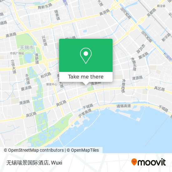 无锡瑞景国际酒店 map