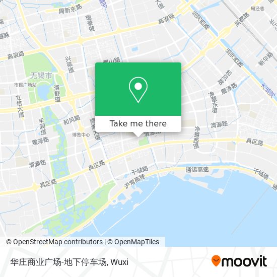 华庄商业广场-地下停车场 map