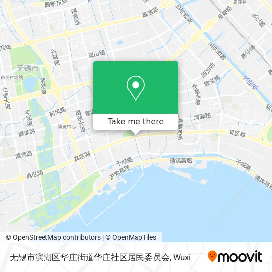 无锡市滨湖区华庄街道华庄社区居民委员会 map