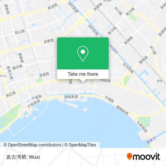 袁古湾桥 map