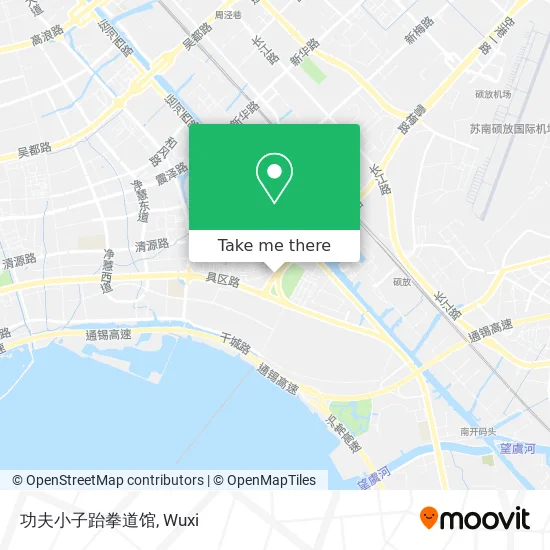 功夫小子跆拳道馆 map
