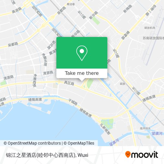 锦江之星酒店(睦邻中心西南店) map
