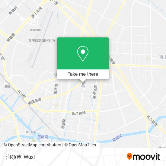 润硕苑 map