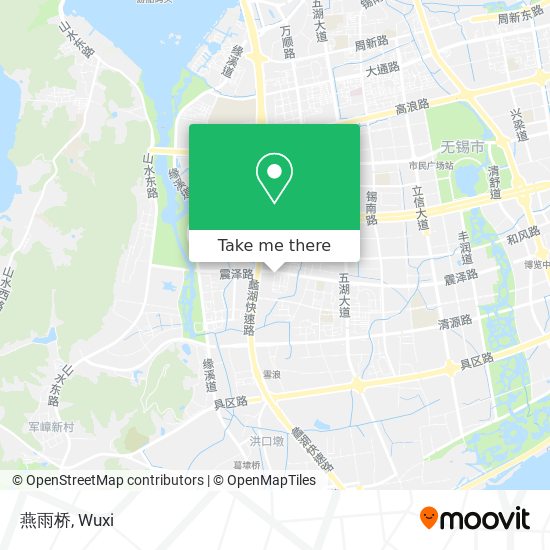 燕雨桥 map