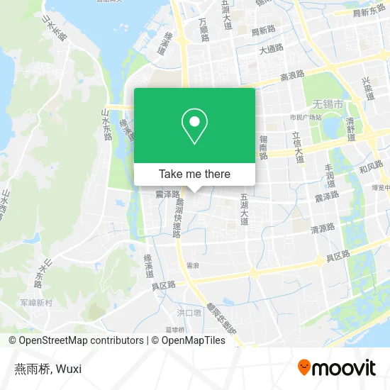 燕雨桥 map