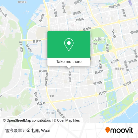 雪浪聚丰五金电器 map