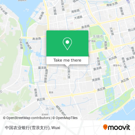 中国农业银行(雪浪支行) map
