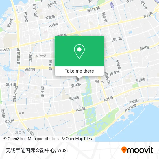无锡宝能国际金融中心 map