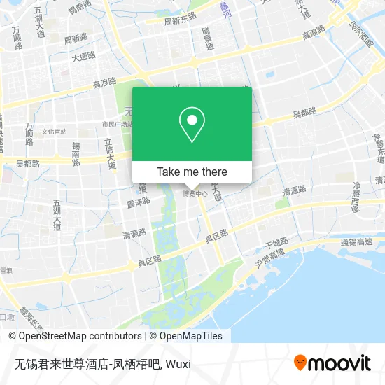 无锡君来世尊酒店-凤栖梧吧 map