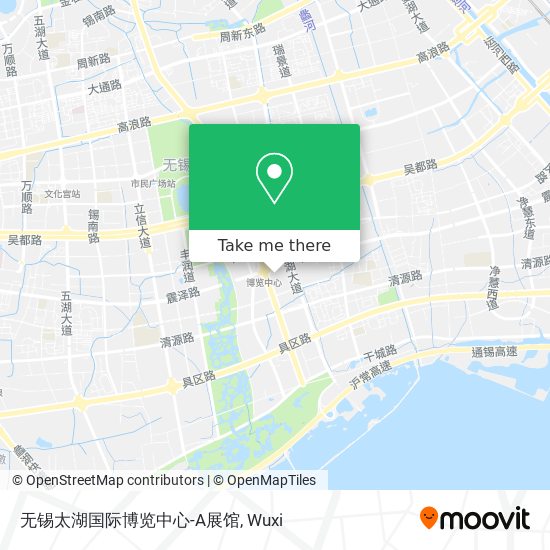 无锡太湖国际博览中心-A展馆 map