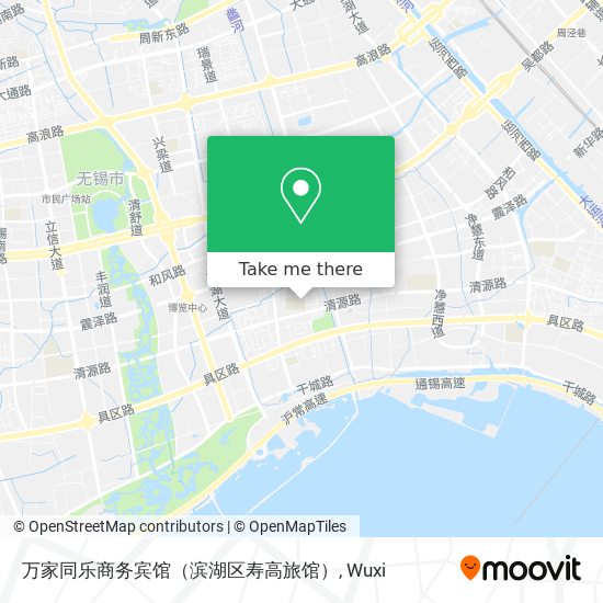万家同乐商务宾馆（滨湖区寿高旅馆） map