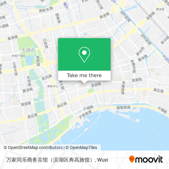 万家同乐商务宾馆（滨湖区寿高旅馆） map