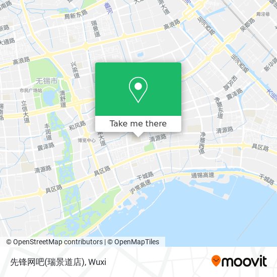先锋网吧(瑞景道店) map