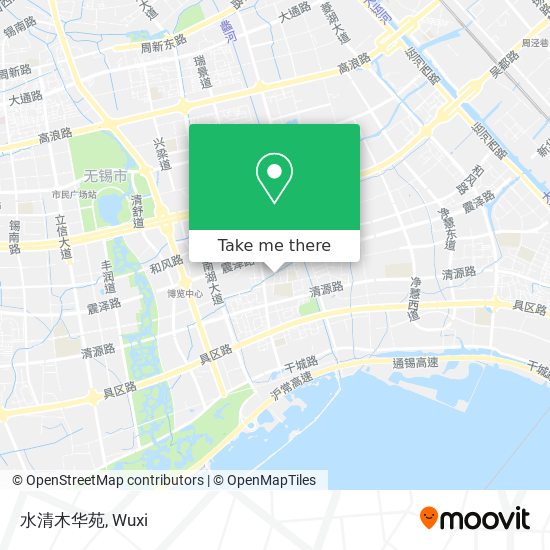 水清木华苑 map