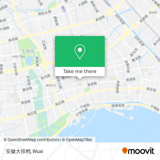 安徽大排档 map