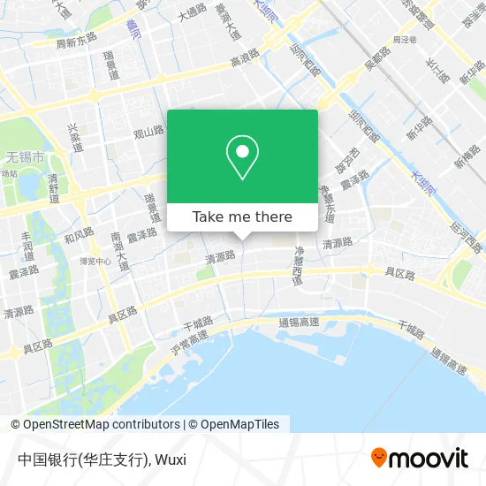 中国银行(华庄支行) map