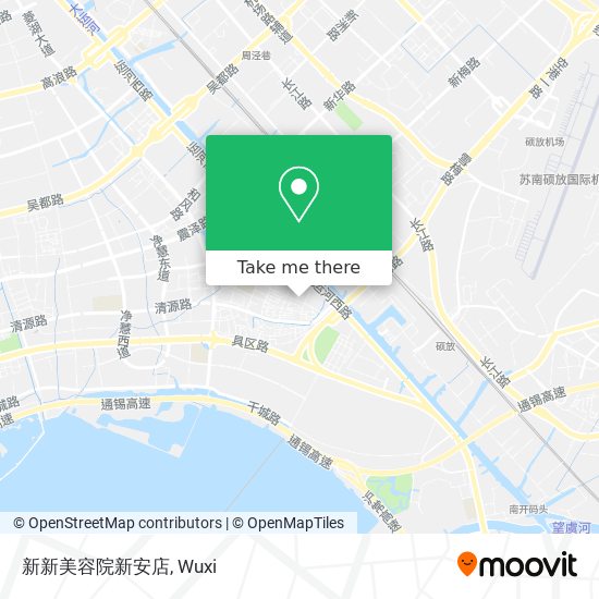 新新美容院新安店 map