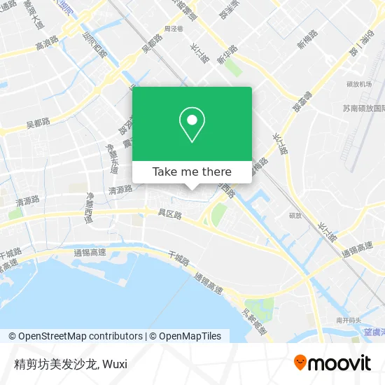 精剪坊美发沙龙 map