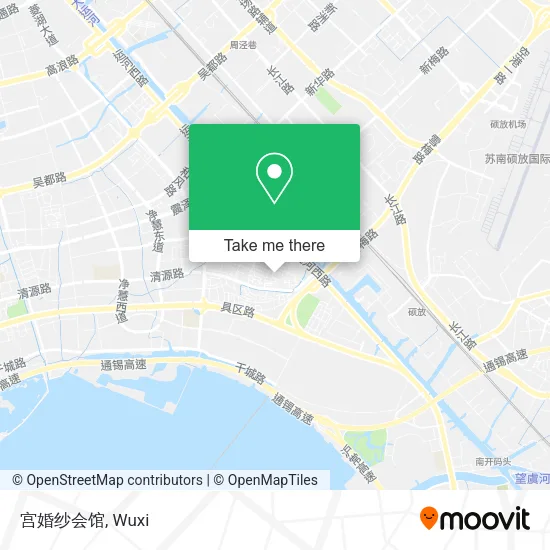 宫婚纱会馆 map