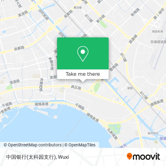 中国银行(太科园支行) map