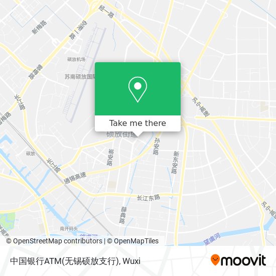 中国银行ATM(无锡硕放支行) map