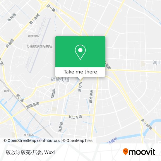 硕放咏硕苑-居委 map