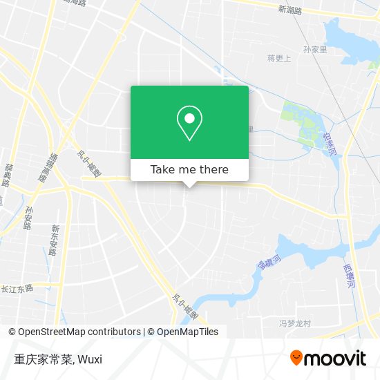 重庆家常菜 map