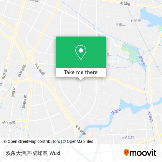 双象大酒店-桌球室 map