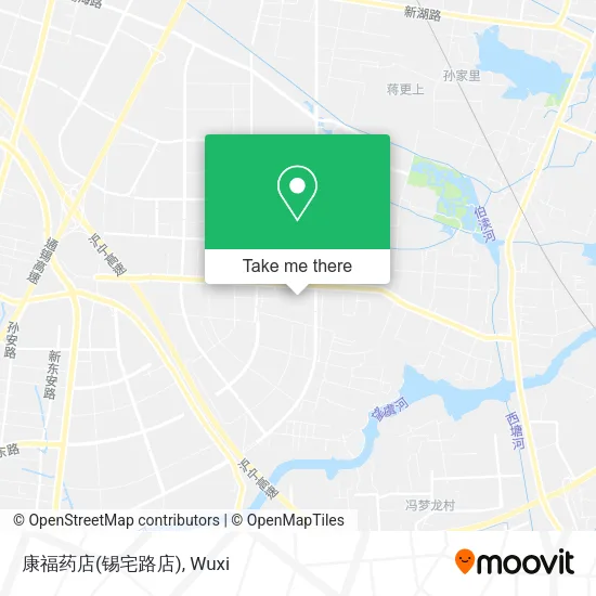 康福药店(锡宅路店) map