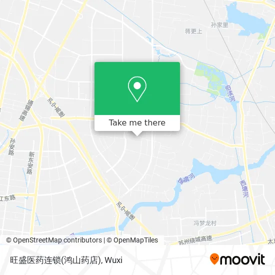 旺盛医药连锁(鸿山药店) map