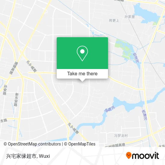 兴宅家缘超市 map
