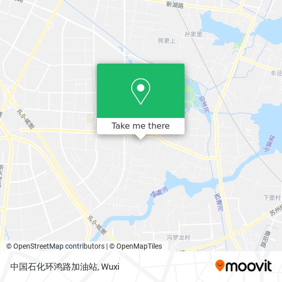 中国石化环鸿路加油站 map