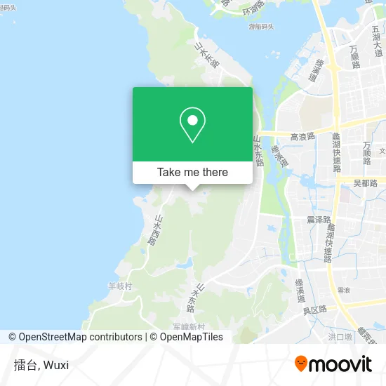 擂台 map