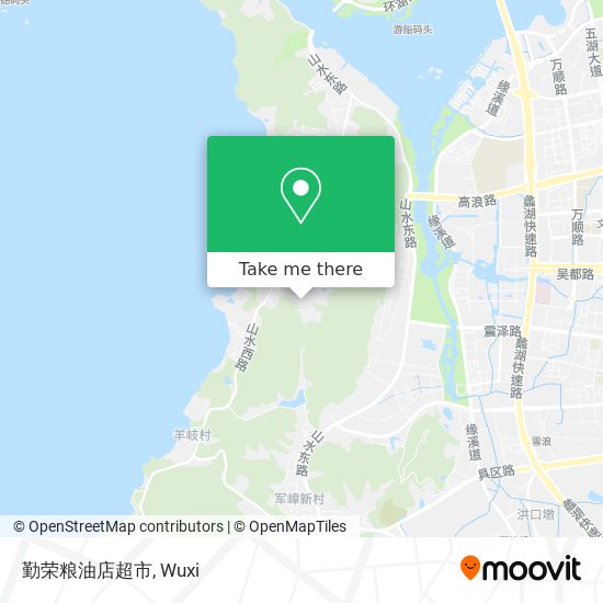 勤荣粮油店超市 map
