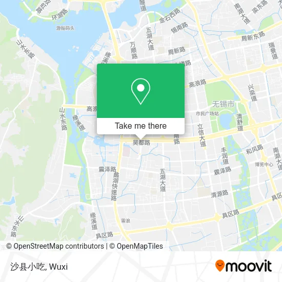 沙县小吃 map