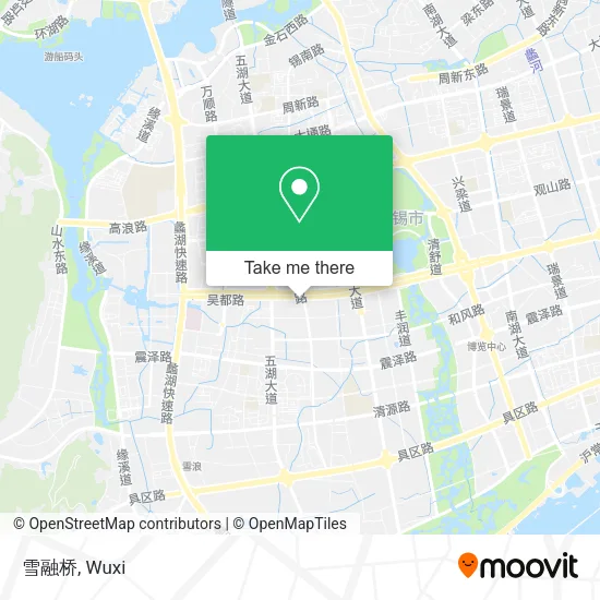 雪融桥 map
