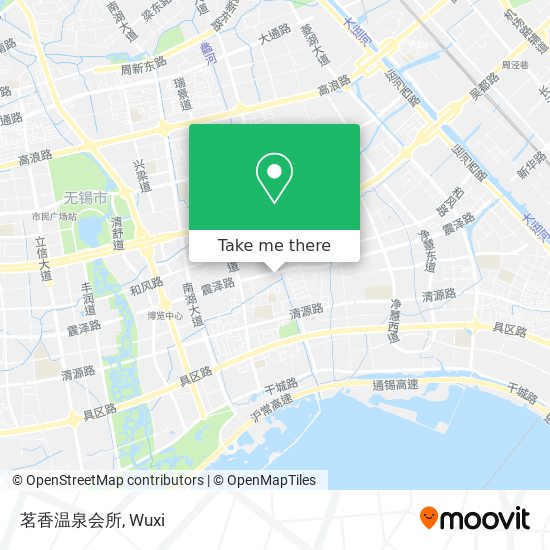 茗香温泉会所 map